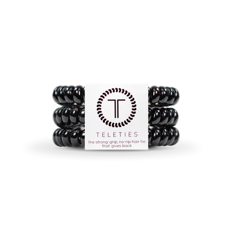 Teleties Jet Black Small