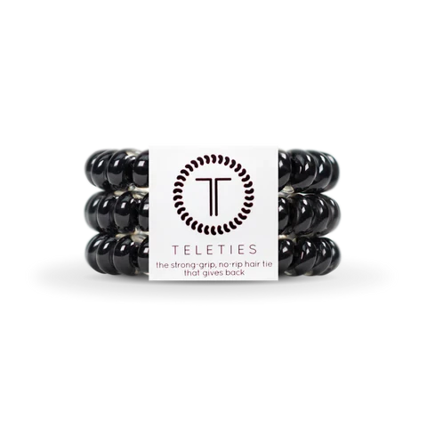 Teleties Jet Black Large