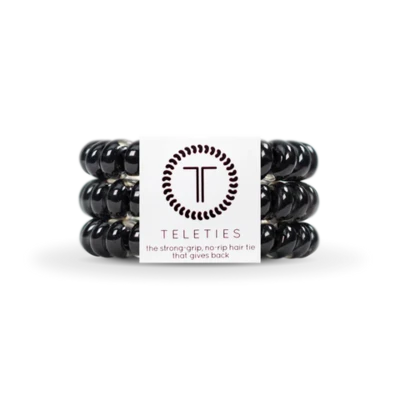 Teleties Jet Black Large