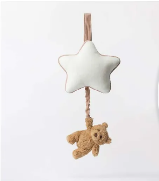 Jellycat Bartholomew Bear Baby Musical Pull