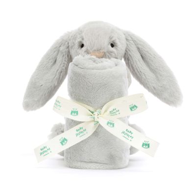 Jellycat Baby Grey Bunny Soother