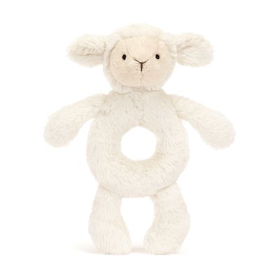 Jellycat Lamb Baby Ring Rattle