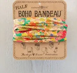 187 Vintage Garden Half Boho Bandeau
