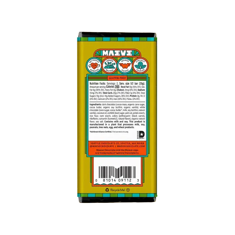 Maeve Block Party Brownie Chocolate Bar