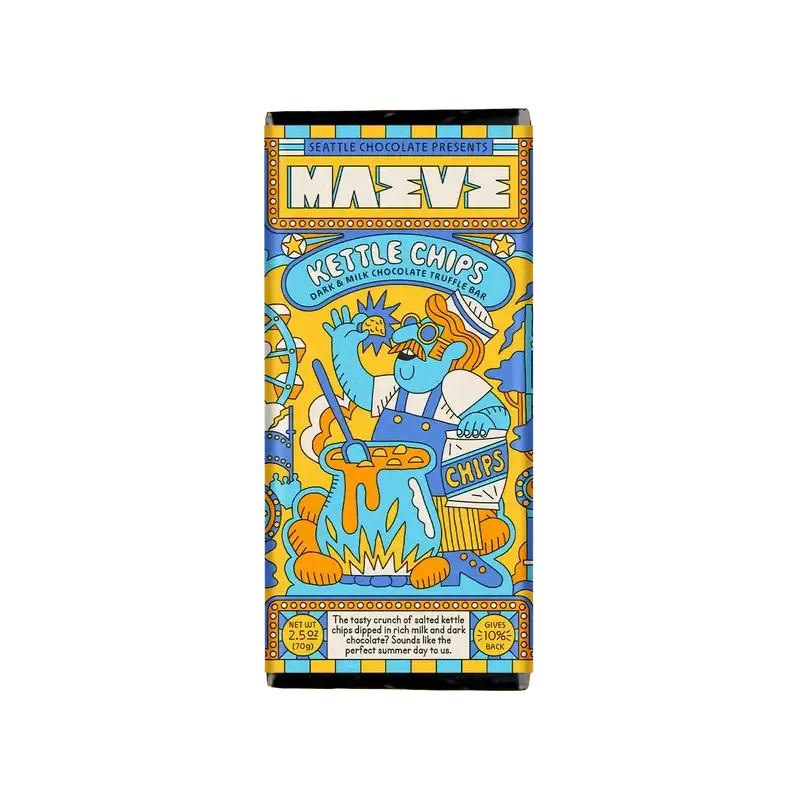 Maeve Kettle Chips Chocolate Bar