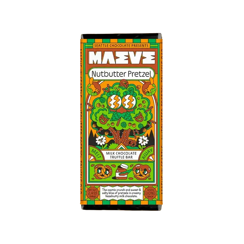 Maeve Nutbutter Pretzel Chocolate Bar