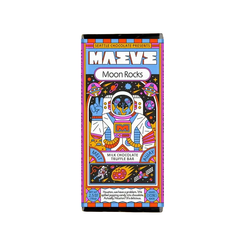 Maeve Moon Rocks Chocolate Bar