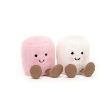 Jellycat Amusable Pink &amp; White Marshmallows