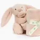 Jellycat Bashful Pink Bunny Soother