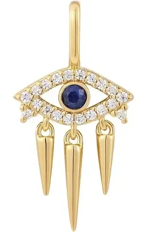 AH Pop Charms:  Evil Eye Charm - Gold
