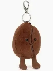 Jellycat Amuseables Coffee Bean Bag Charm