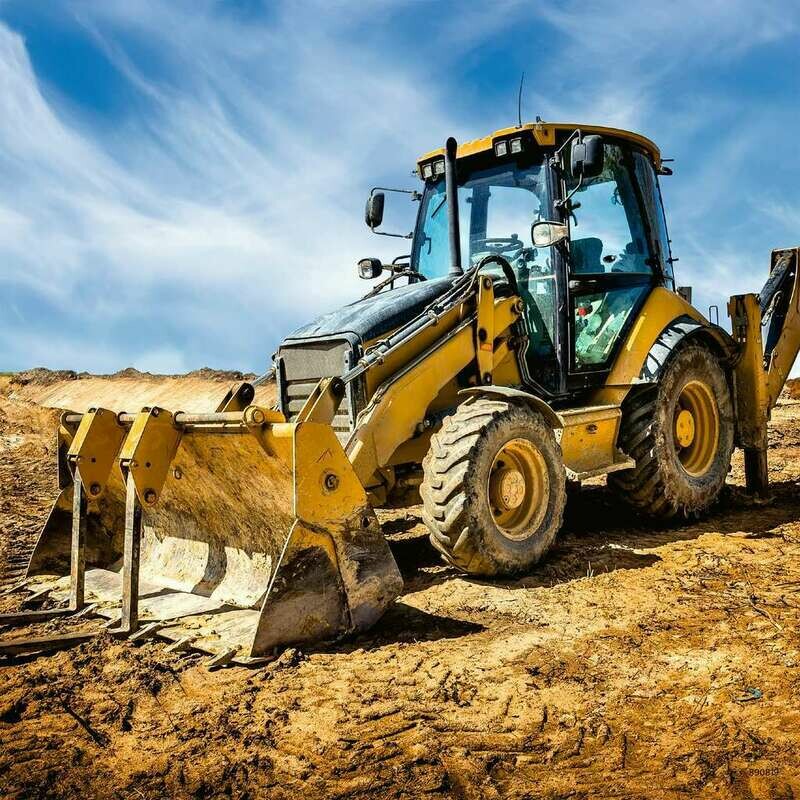 05032 Digger at Work 3x49Puzzle