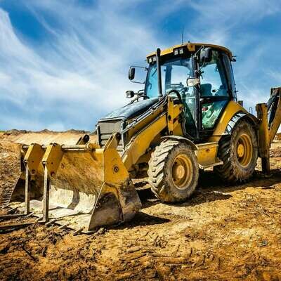 05032 Digger at Work 3x49Puzzle