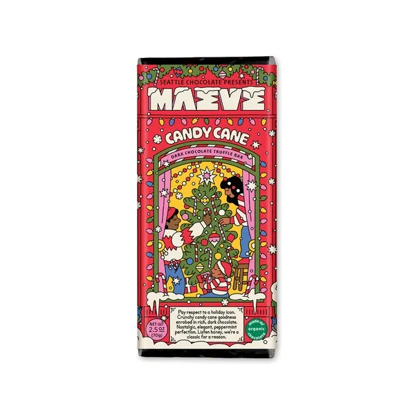 Maeve Candy Cane Crunch Chocolate Bar