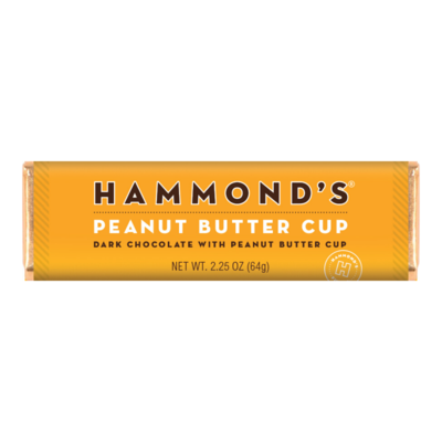 Peanut Butter Cup Dark Candy Bar - Hammonds