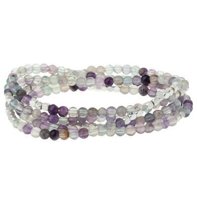 Fluorite Wrap Bracelet/Necklace