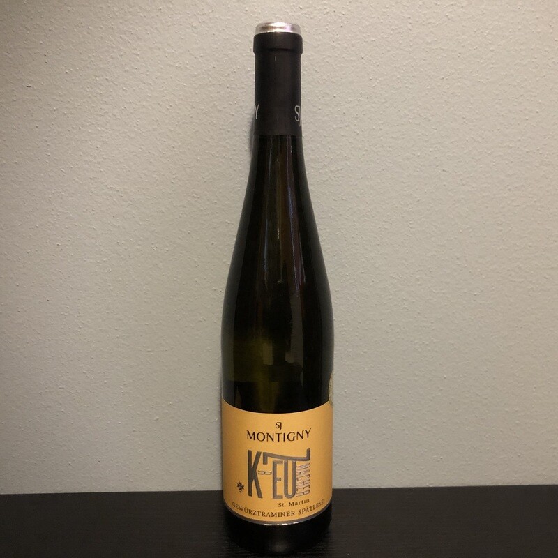 SJ Montigny St. Martin Gewürztraminer Spätlese (Sweet)