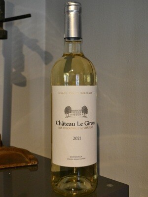 Chateau Le Giron Grand Vin De Bordeaux Blanc