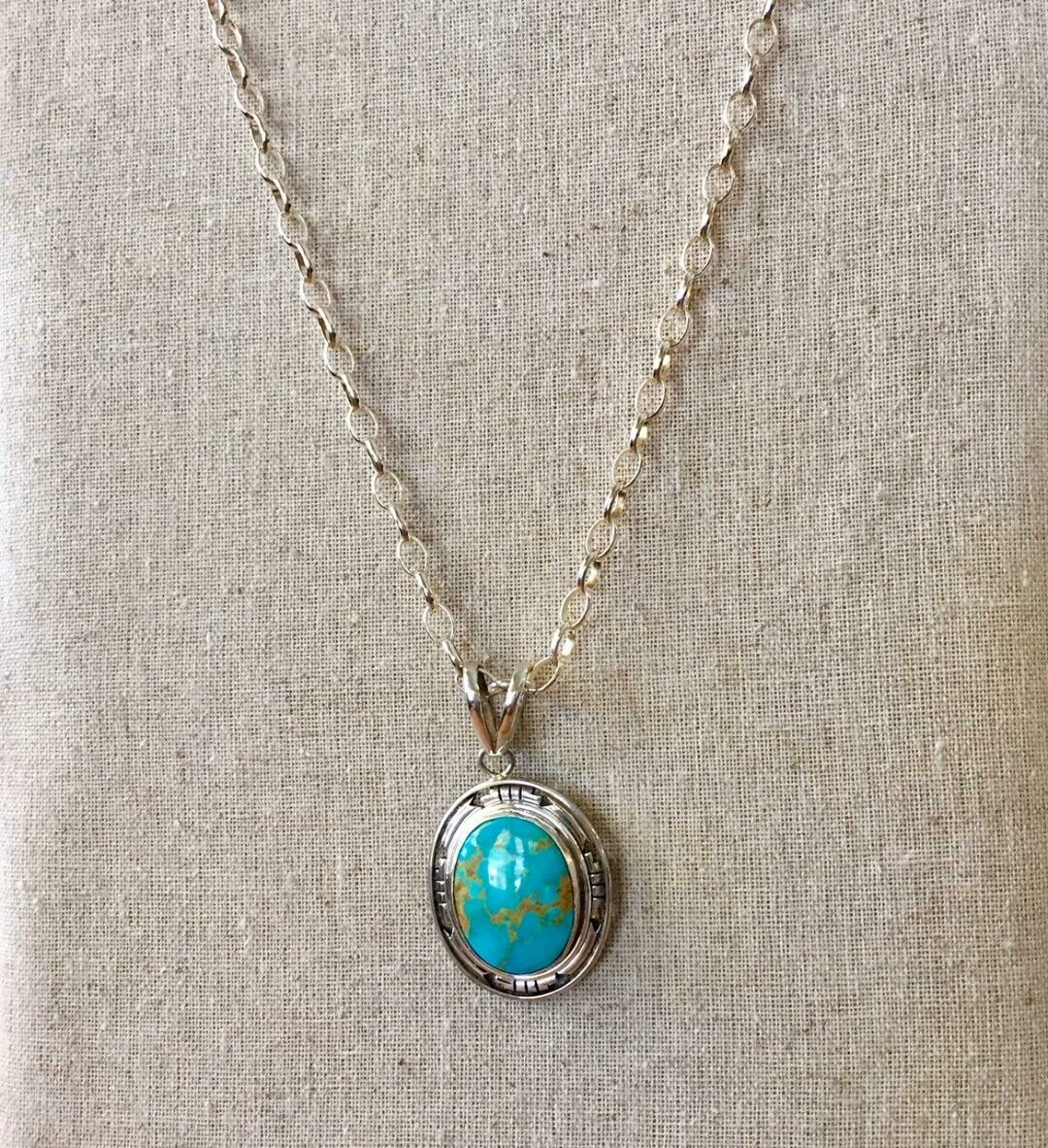 Framed Medallion Necklace