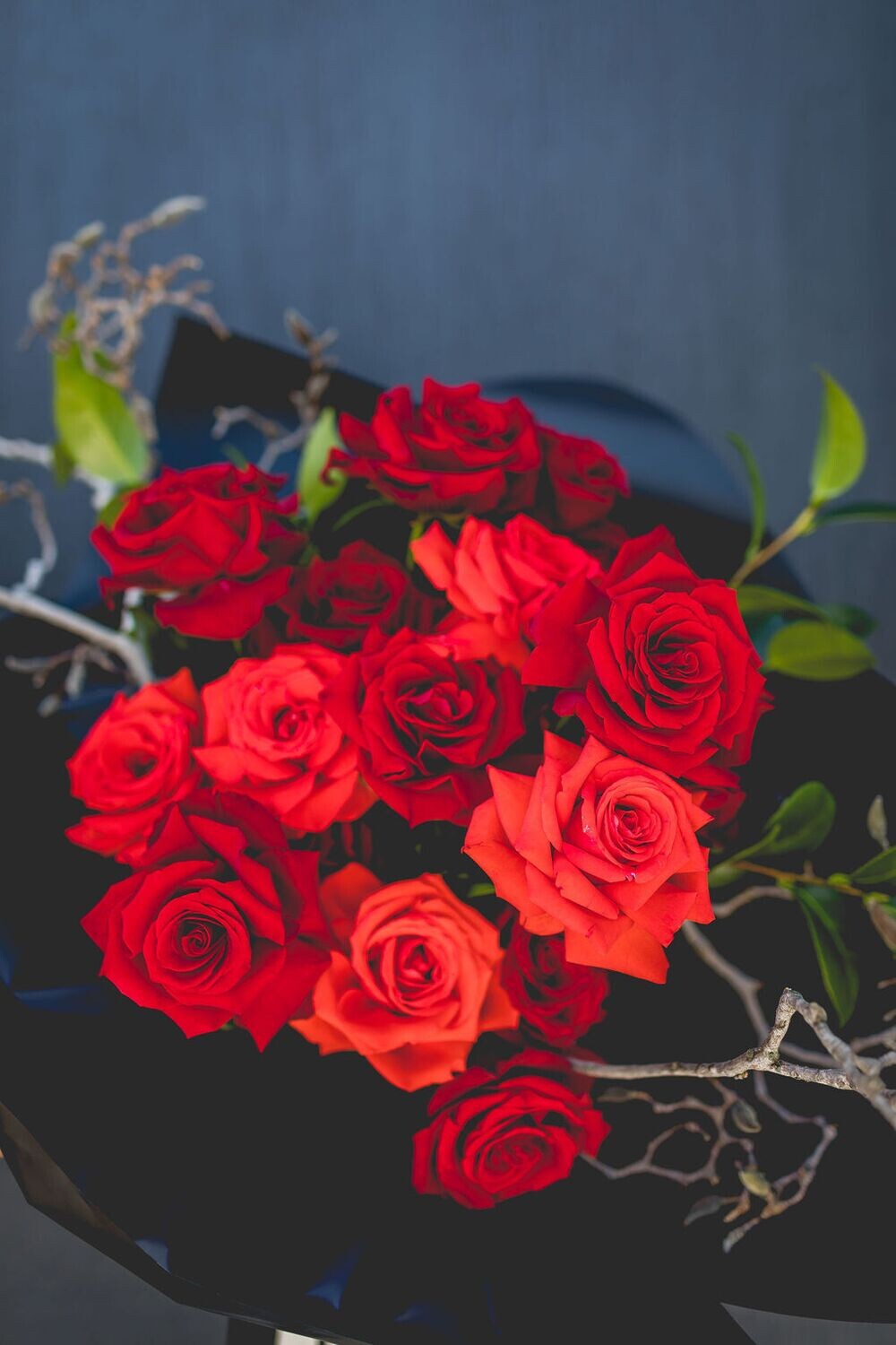 Valentine’s Day Full dozen - Reflexed Modern Style