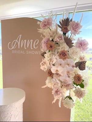 Event Floral Arbour Piece and add ons -DIY