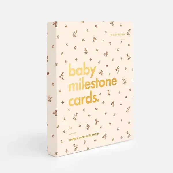 Fox and Fallow Baby Milestone Cards