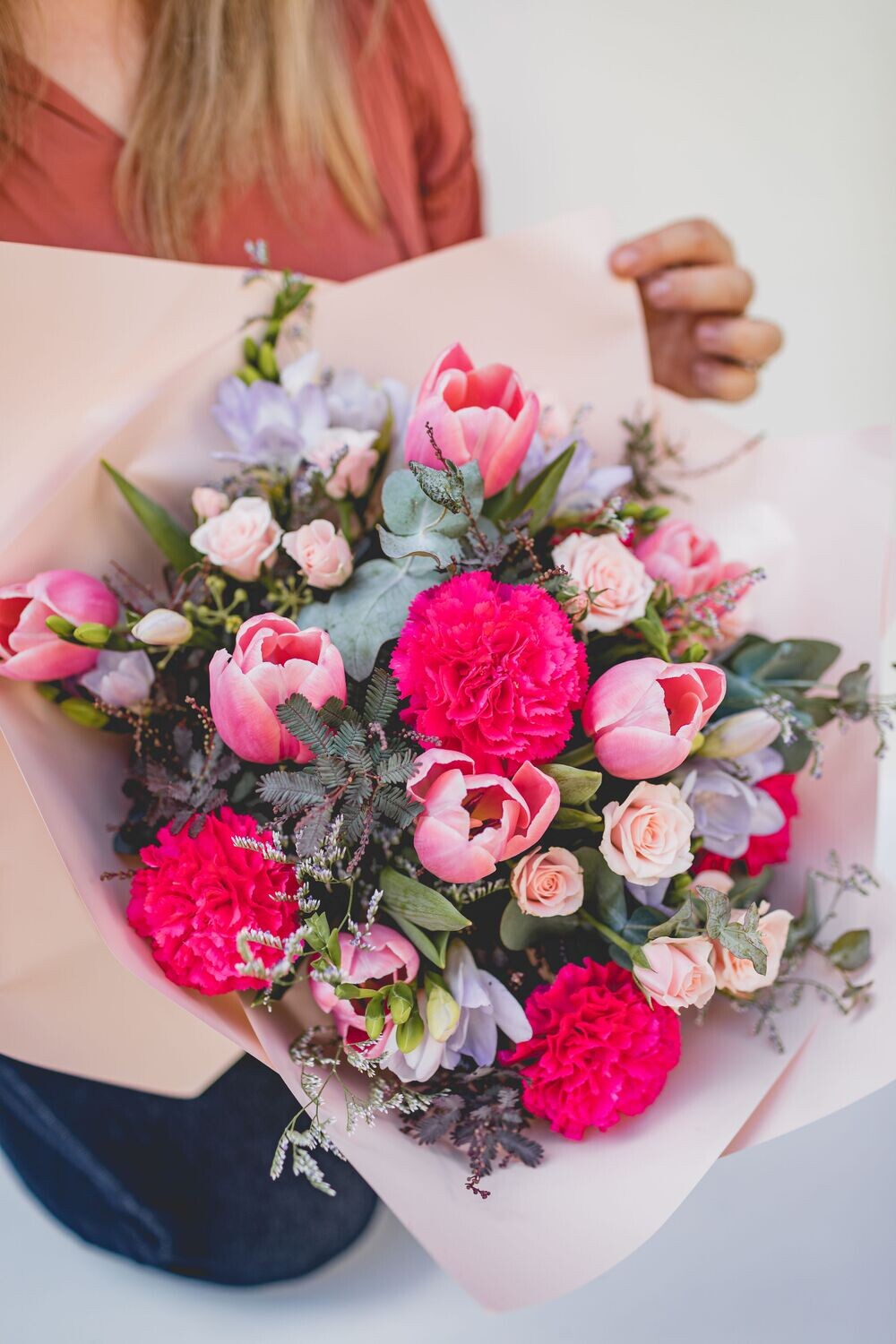 Mothers Day- Classic posy in vase