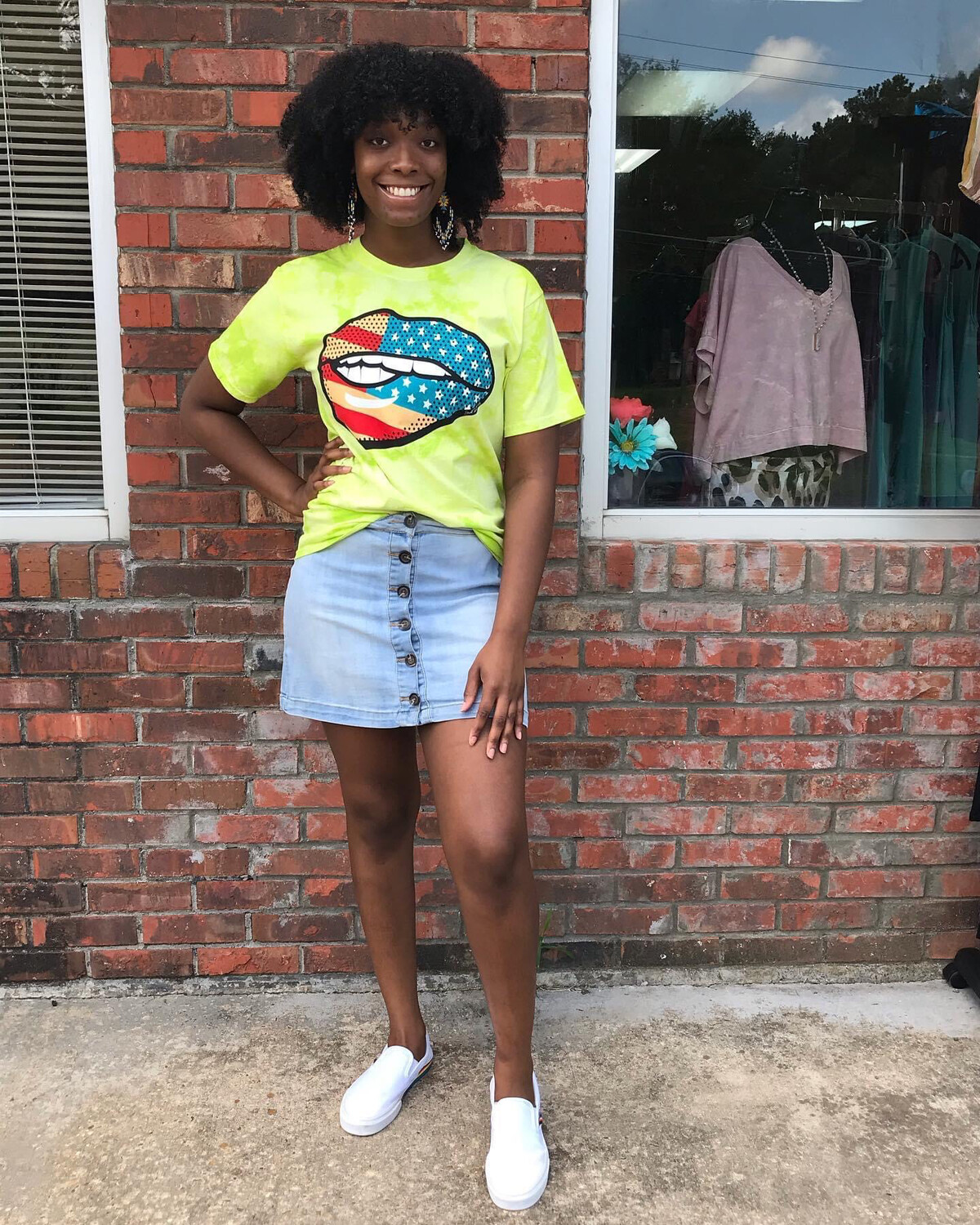 Neon Kiss shirt