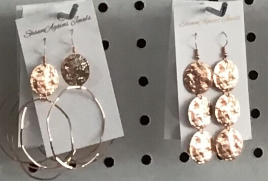 ShannAgains Rose Gold Earrings 