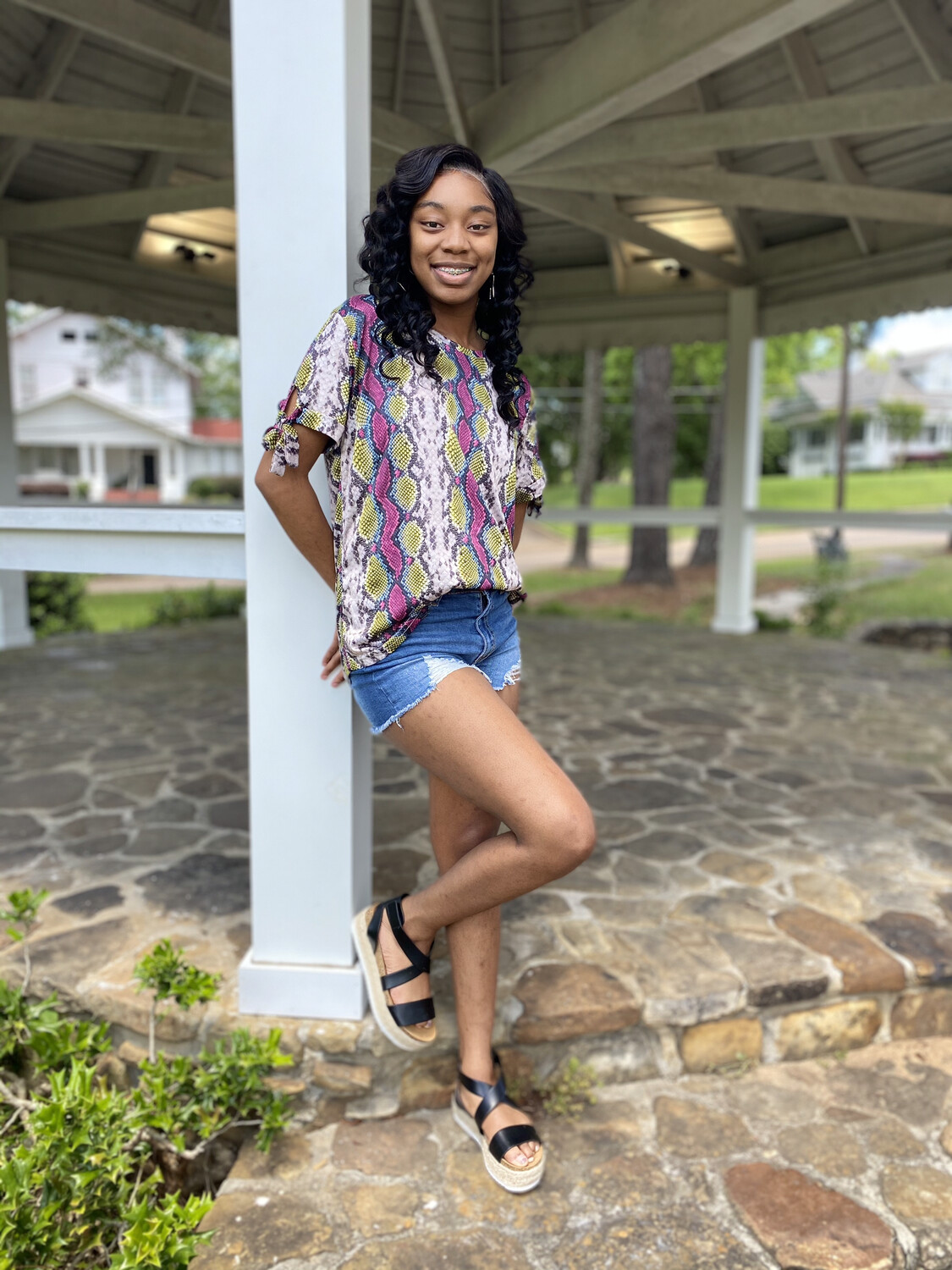 DENIM BLVD SHORTS