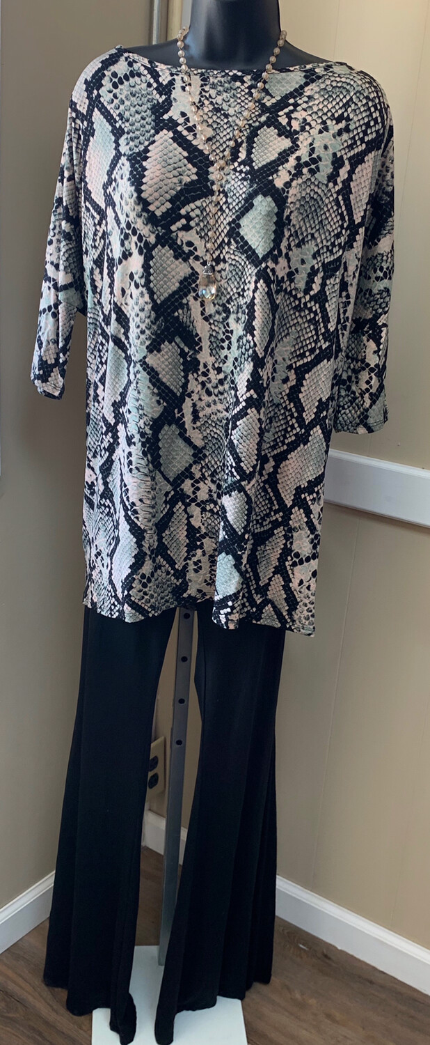 Snake Skin Shirt Plus 