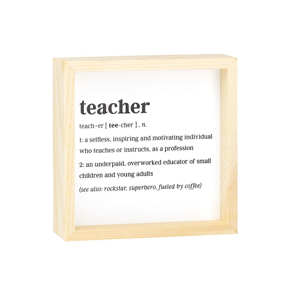 Teacher Sign