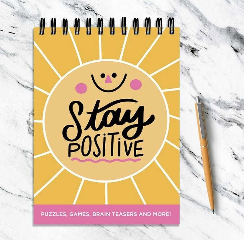 Stay Positive Puzzle Book