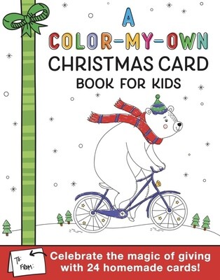 Color My Own Christmas Card Book