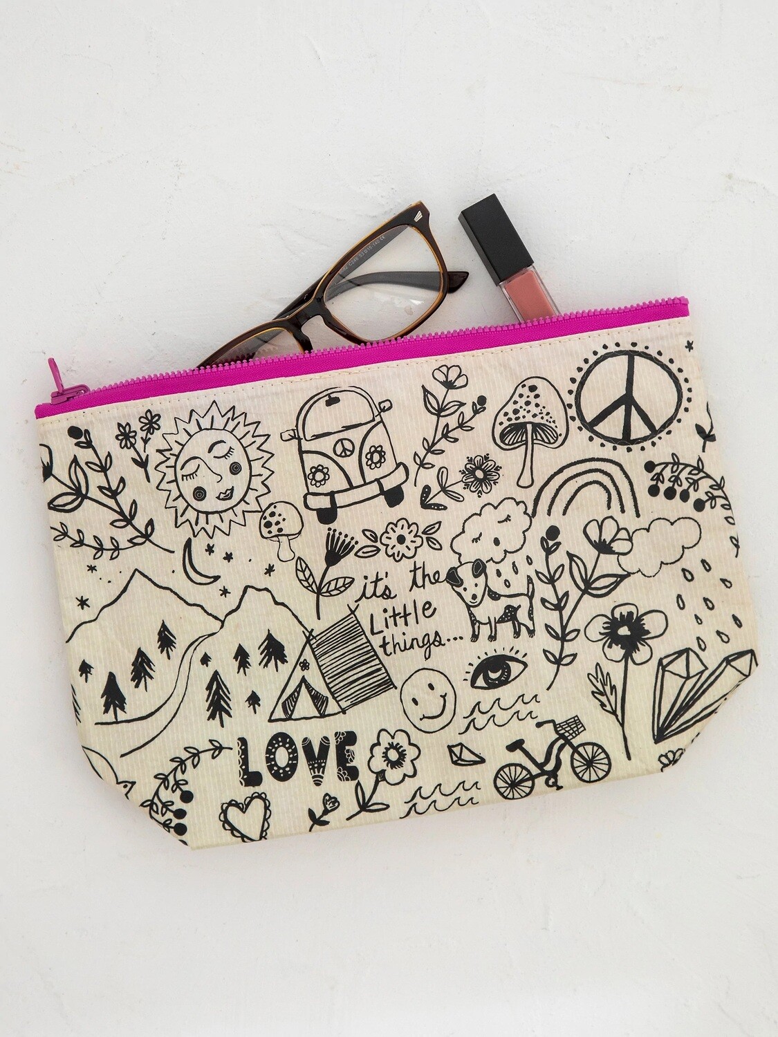 Recycled Zip Pouch