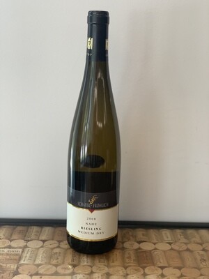 schafer frohlich 2008 med dry riesling 