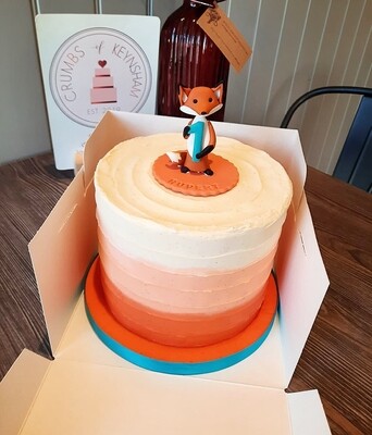 Ombre Buttercream Cake