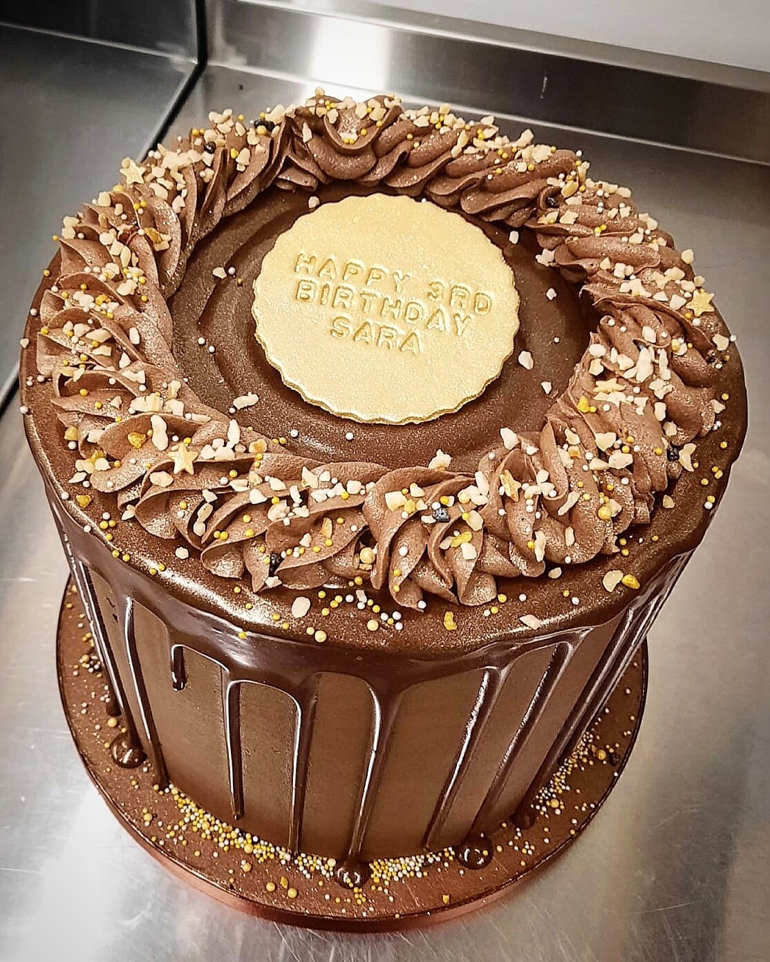 Signature Drip Celebration Cake