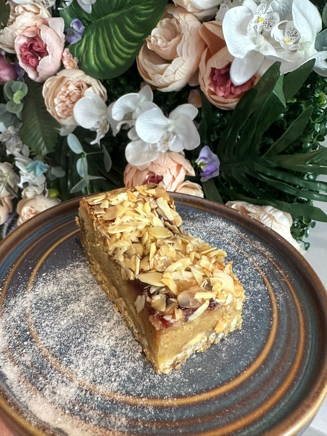 Gluten Free Bakewell Blondie 