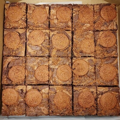 Vegan Biscoff Brownie