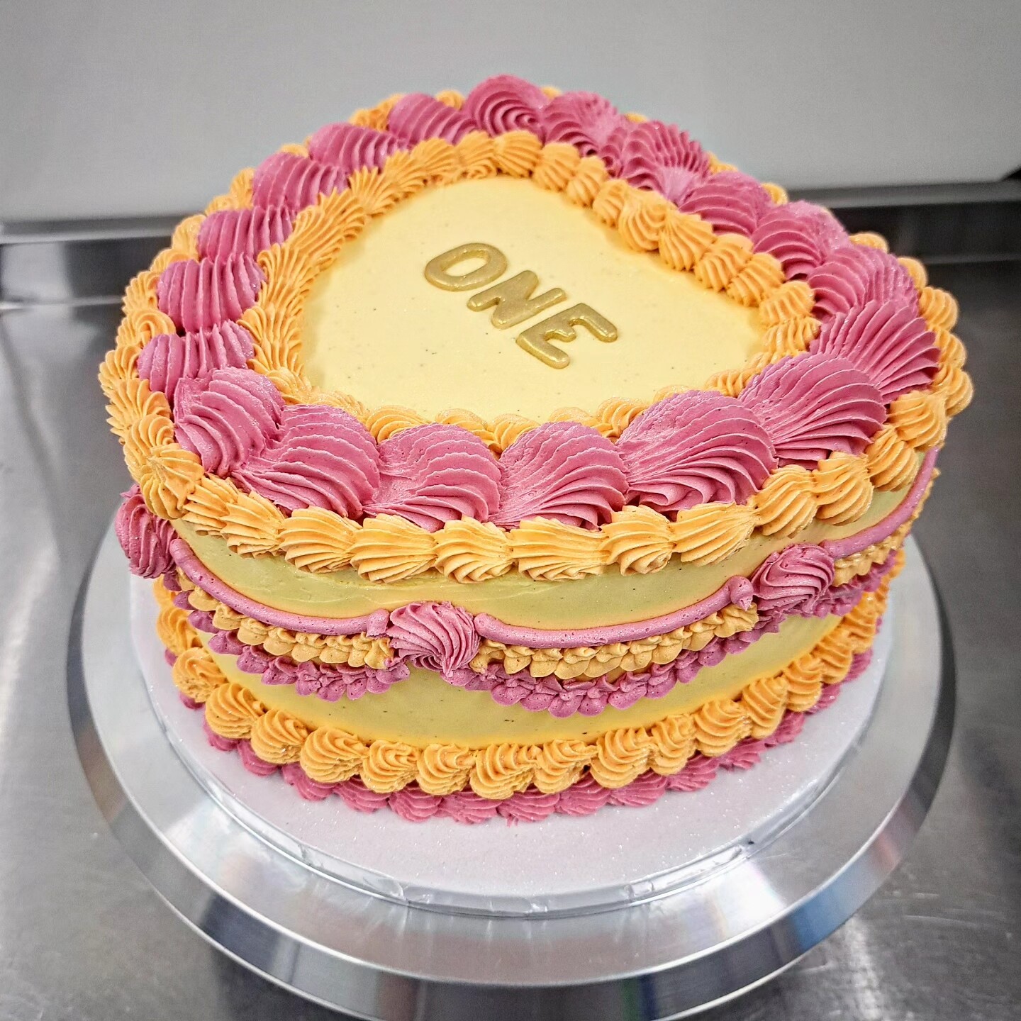 Lambeth Heart Cake