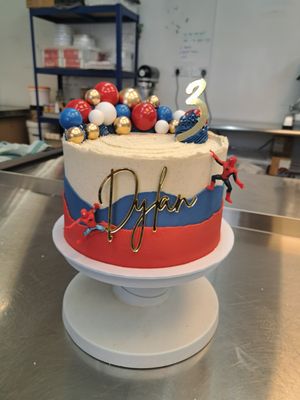 Superhero Cake