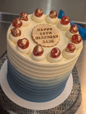 Ombre Buttercream Cake