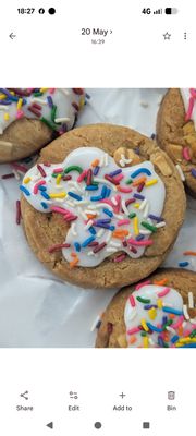 School Cake Cookies (12 cookies)