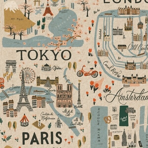 Canvas "Bon Voyage"