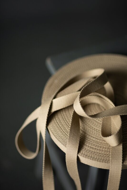 Gurtband 25 mm sand
