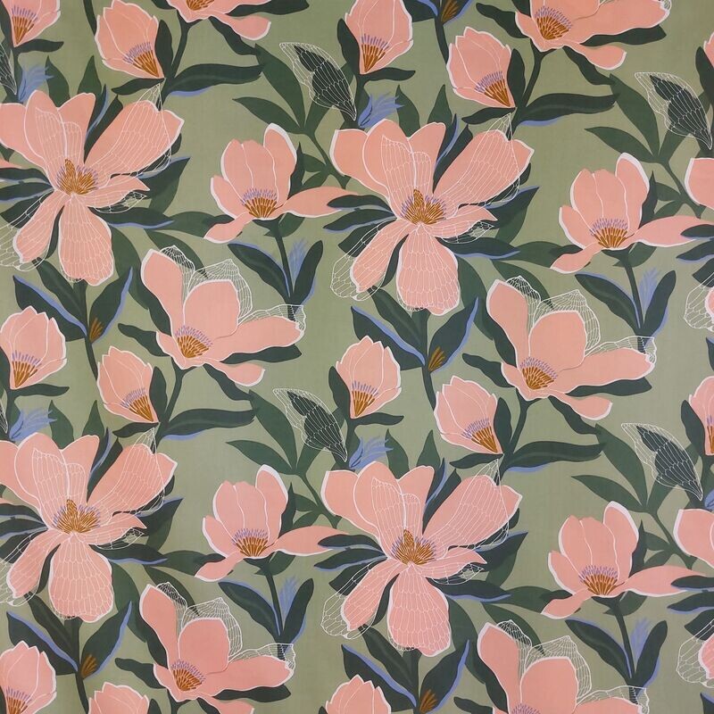 Cotton Satin Magnolia Cotton Satin Magnolia