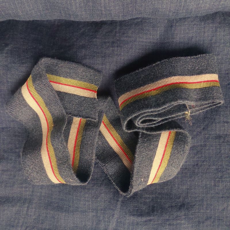 Rib "Denim Stripe"