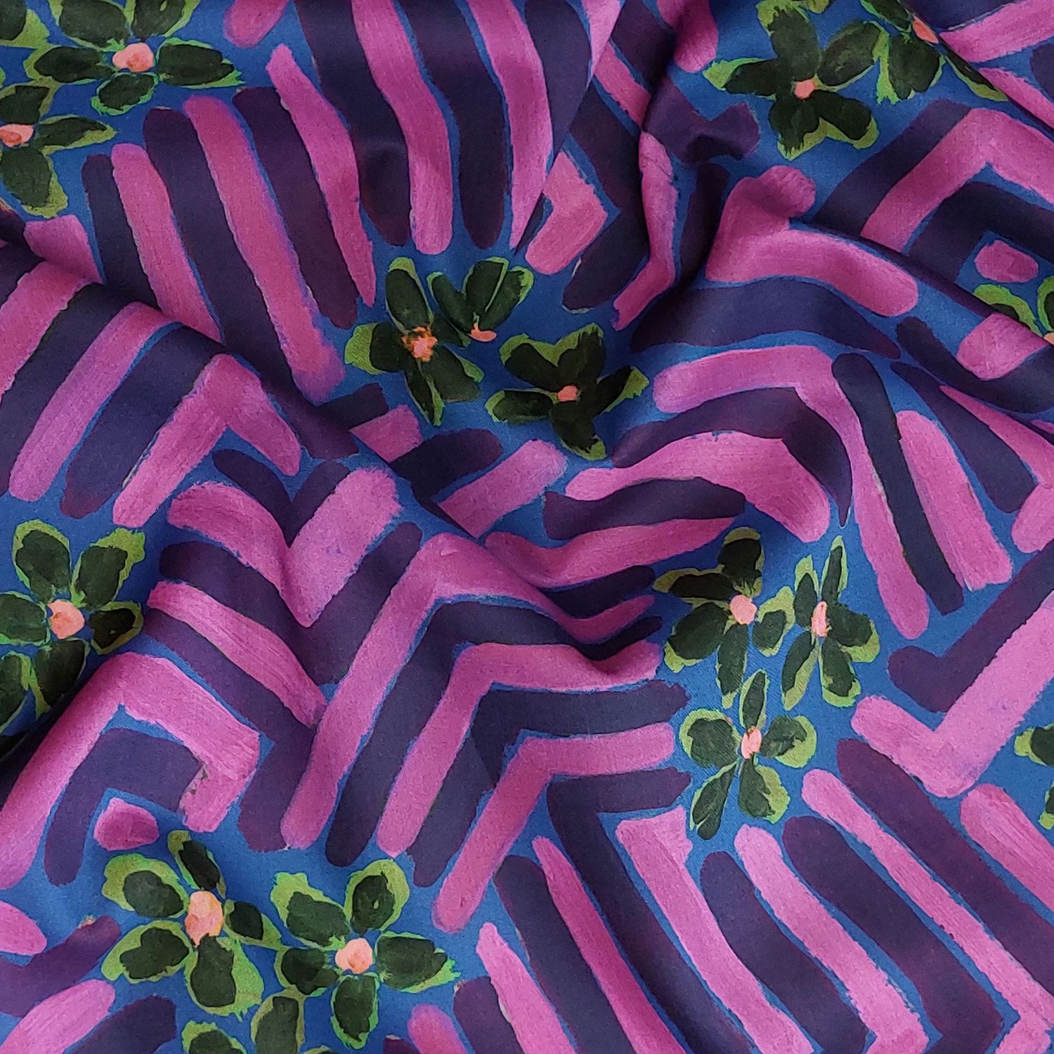 Tana Lawn Cotton "Flower Portrait"
