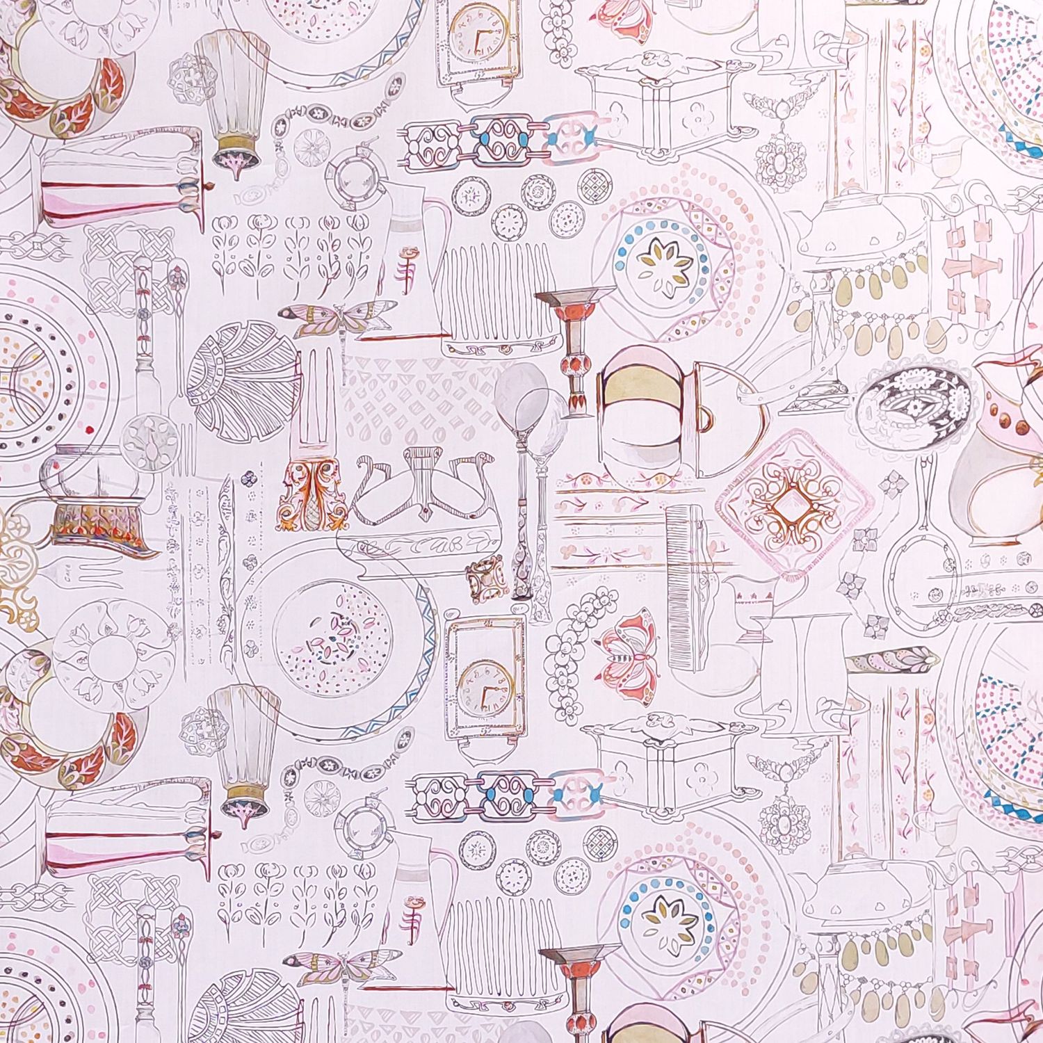 Tana Lawn Cotton "Handbook of Sketches"
